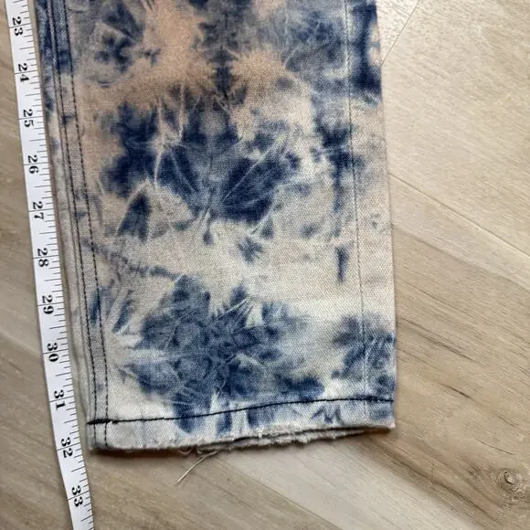 Rock Revival Moto Men's Daviday Jeans Acid Wash Blue - Size 30x32